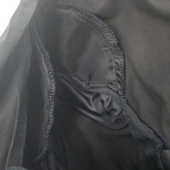 Lamarque BLUE Suede Leather Jacket Size 4 - Picture 14 of 15